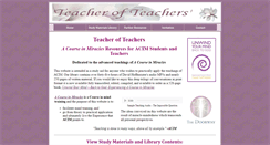 Desktop Screenshot of miracleshome.org